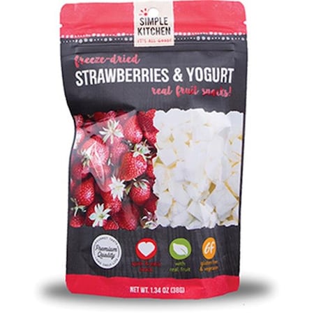 WISE FOODS Wise Foods 694981 Simple Kitchen Freeze-Dried Strawberries & Yogurt 694981